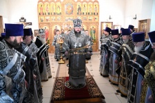 Литургия в храме в честь святого преподобного Иоанна Лествичника 30.04.2024